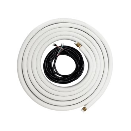 3/8″-5/8″ Mini Split Installation Kit Insulated Pre-Flared 16ft/25ft/50ft with Connection Wires