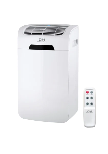 Cooper & Hunter 14,000 BTU 115V Portable Air Conditioner Dual Hose Heat Pump Including Remote Controller